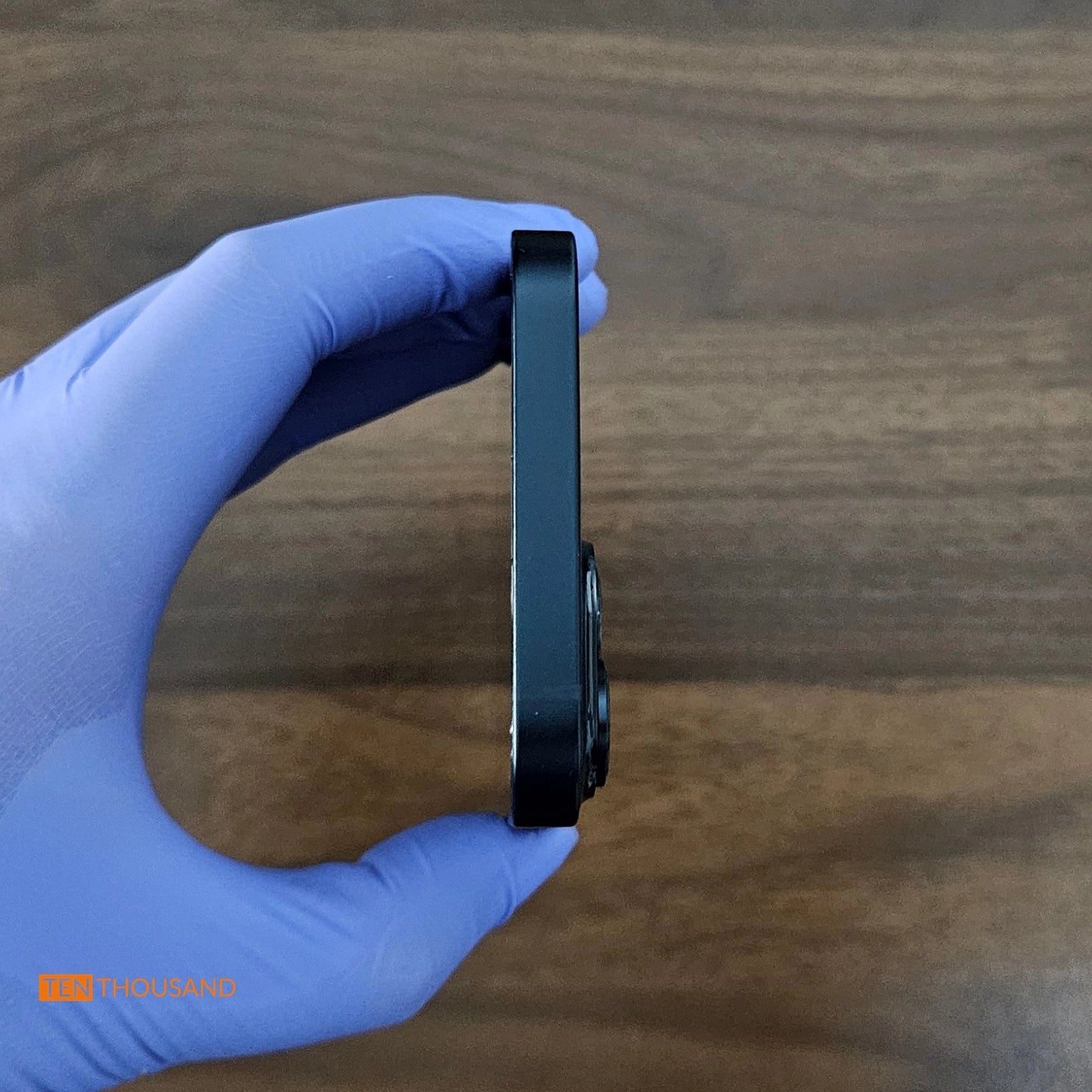 Top view of iPhone 14 hidden camera phone showing no visible openings or modifications