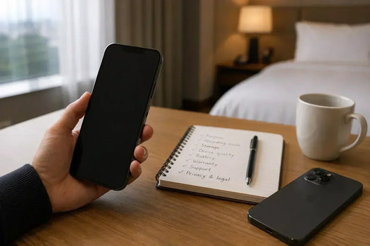 Responsible hidden camera phone buying checklist for personal safety documentation