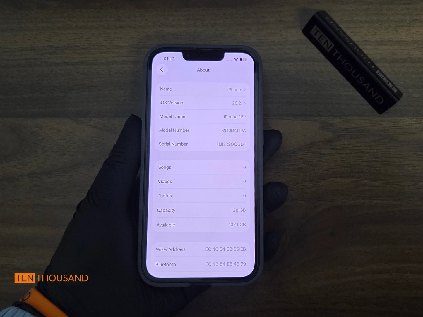 iPhone 16e Hidden Camera Phone – Rear Camera 4K Recording