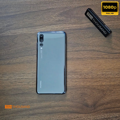 Rear view of Huawei P20 Pro hidden camera phone showing unchanged original design