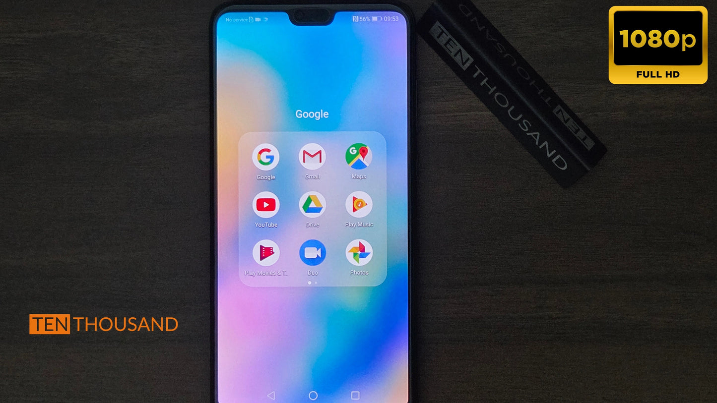 Huawei P20 Pro hidden camera phone with full Google services including Google Play and core applications