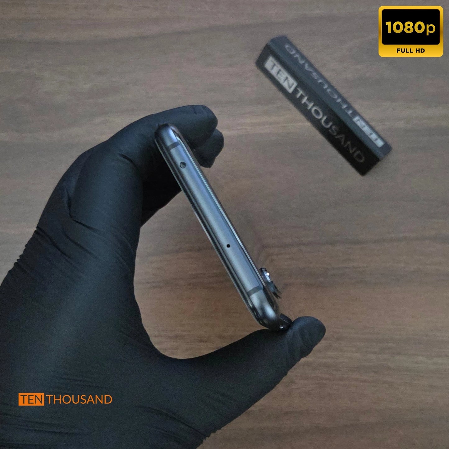 Top view of Huawei P20 Pro hidden camera phone showing no visible openings or modifications