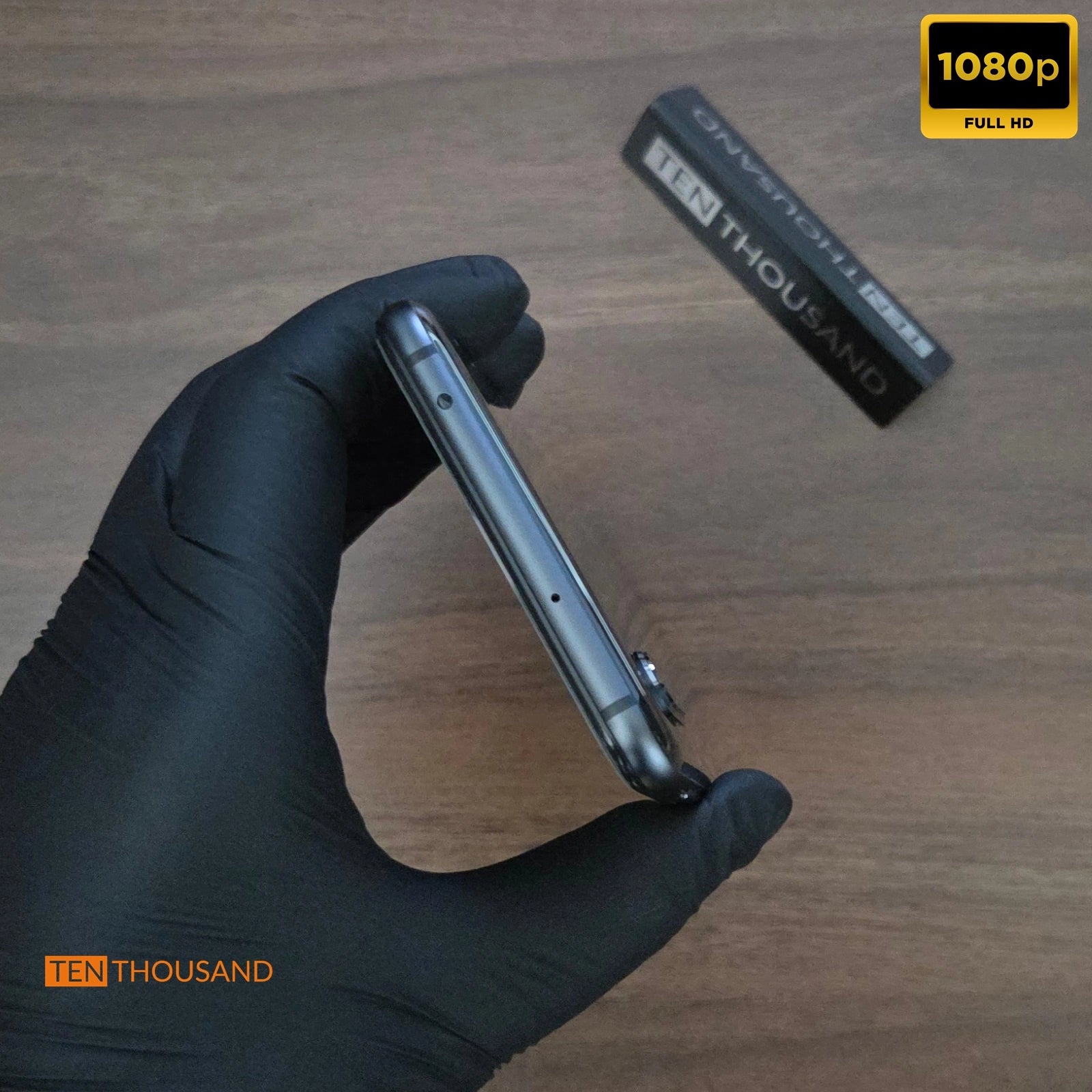 Top view of Huawei P20 Pro hidden camera phone showing no visible openings or modifications