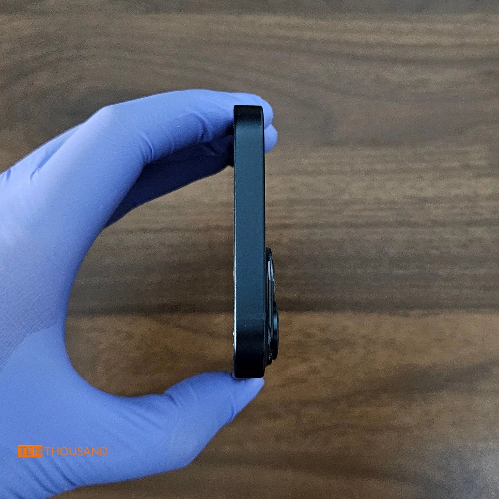 Top view of iPhone 14 hidden camera phone showing no visible openings or modifications