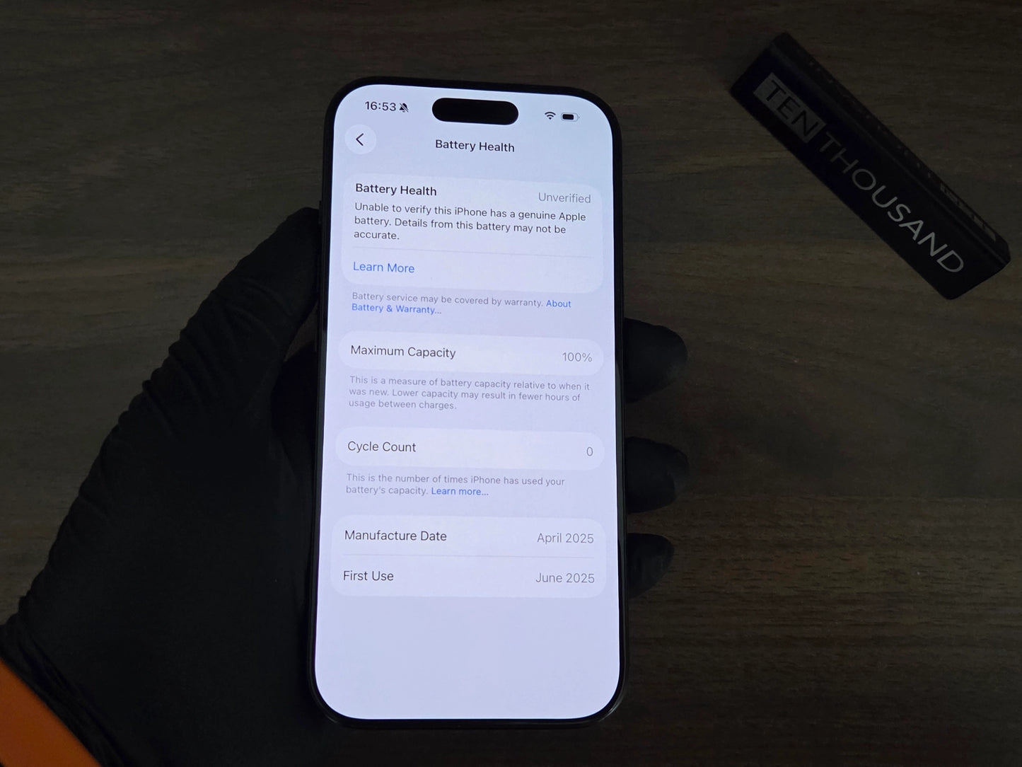 iPhone 16 Pro hidden camera phone battery specifications