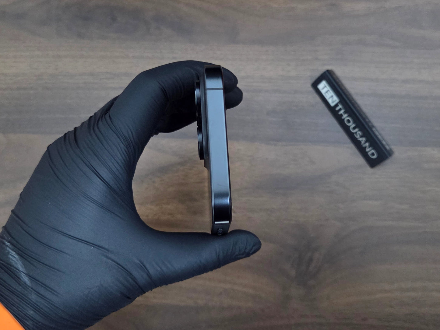 Top view of iPhone 16 Pro hidden camera phone showing no visible openings or modifications